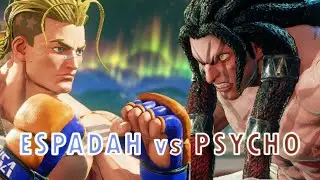 STRONG SOULS (High Level SFV) | Espadah (Luke) vs Psycho (Necalli)