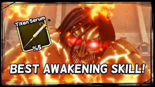 EASILY The STRONGEST Awakening! | Anime Final Quest NEW Attack Titan Evolution Update!