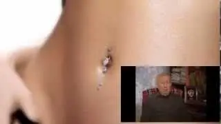 Как проколоть пупок или пирсинг пупка.