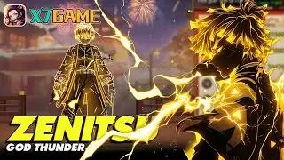 ZENITSU GOD THUNDER – Bay Màu Meta Michikatsu║Thanh Gươm Diệt Quỷ X7GAME