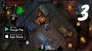 Powerlust - action RPG roguelike Gameplay Walkthrough Part 3 - Defeat the Skeleton (Android, IOS)