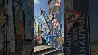 Украинская инсталляция на burning man 2024
