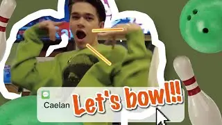 Caelan's Vlog - Let's bowl!! -