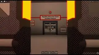 Blast door opening sound