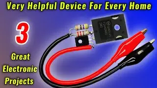 3 helpful Electronic projects for beginners