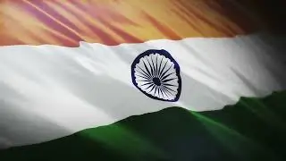 Flag in India I Animated