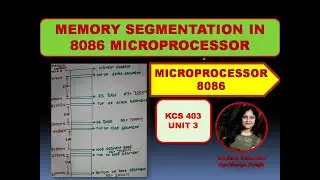 Unit 1 L25 | Memory segmentation in 8086 Microprocessor | Memory Segment in 8086 Microprocessor