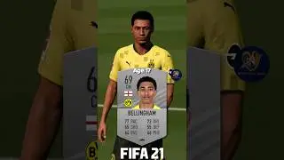 Jude Bellingham Rating Evolution From FIFA 21 To EA Sports FC 24