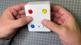 Battery Powered Bluetooth 4 Button Macro Keypad using ESP32
