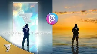 How To Edit Reflection Effect in PicsArt || Draven Stories
