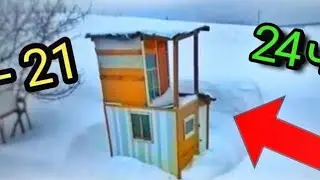 24 ЧАСА В ДОМЕ ШКОЛЬНИКА ЗИМОЙ! #домшкольника