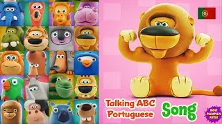 Talking ABC Portuguese Alphabet animals and song|Boopanpankids