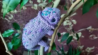 Игрушка хамелеон  Крючок