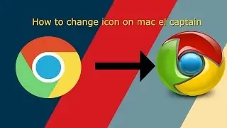 How to change icon on mac el captain