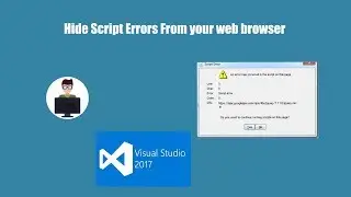 Vb2017 Hide Script Errors From your web browser EASY Tutorial