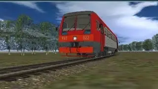 Рельсовый автобус РА1-022 в Trainz Simulator Android