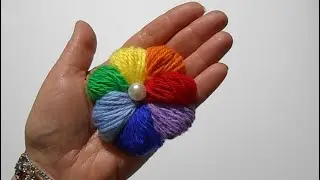 ЦВЕТОК СВОИМИ РУКАМИ  - ПРОСТАЯ ИДЕЯ!