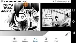 Touya Todoroki reveals himself (Spoilers, duh)