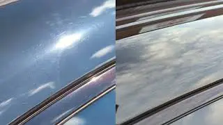 Before & After 2 step paint correction & Ceramic Coating on a Maserati Gran Turismo.