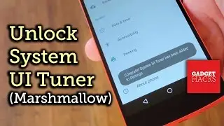 Enable Android 6.0's New System UI Tuner for Awesome Tweaks [How-To]