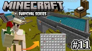 I make my Iron Fram in Minecraft // Minecraft PE Survival Series Gameplay Ep-11 // #minecraft #mcpe