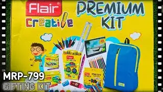 Ultimate Flair Creative Premium KIT 🤑 || Gifting kit 🎁 || yt stationary ||