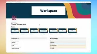 2-Minute Notion Tour: Preview of a client Workspace for Project Management