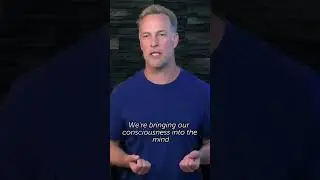 Use the body to stabilize the mind in the present moment #shorts
