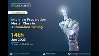 FREE Interview Preparation Master Class In Automation Testing