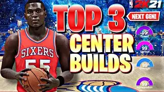 THE TOP 3 BEST RARE CENTER BUILDS on NBA 2K21 NEXT GEN! (MOST TOXIC CENTER BUILDS ON 2K!) VOL. 9