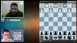 Titled Tuesday в ноябре 2018 с Владимиром Добровым!