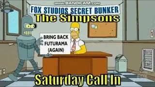 The Simpsons live Saturday call in Homer