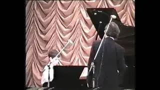 J.S.Bach - Concerto D moll, 1 mov. Solo - Little Yevhen Stetsyuk