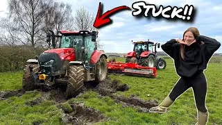 FARM GIRL FAIL... DON'T DRIVE IN THE WET BIT!