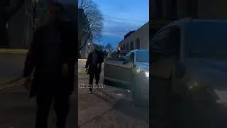 Monkweh dog walks a Lamborghini urus 😂😂😂😂