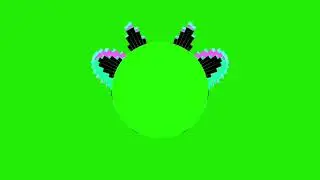 Audio Spectrum Visualizer Green Screen