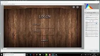 Texture Login page in java swing