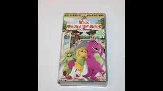 Walk Around The Block With Barney 2000 Philippines VHS