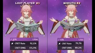 Yae Miko - Lost Prayer of the Sacred vs The Widsith [Weapon Comparison]