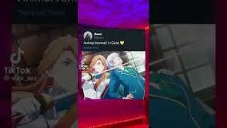 AP presenting anime vermeil in gold