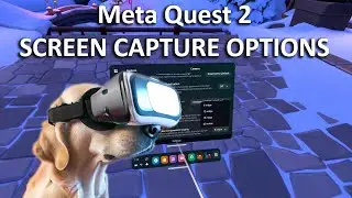 Meta Quest 2 Screen Capturing for Widescreen