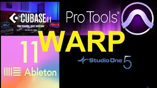 Warp multiple tracks simultaneously Using - Cubase 11, Protools, Studio One 5 and Ableton Live 11