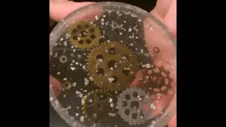 Steampunk Art| Epoxy Resin Coasters| DIY| Tutorial