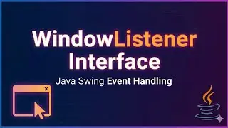 Window Listener in AWT |Listener in Java
