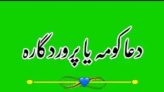 pashto green screen naat/مور دی نہ مری/green screen pashto status/green screen pashto nazam