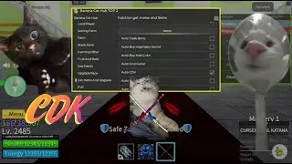 Blox Fruits Script | Auto Cursed Dual Katana - Banana Cat Hub (Showcase)