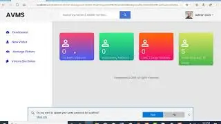 Apartment Visitors Management System in php with source code