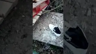 Проверяю красовки найк🥾 на прочность с помощью мощной петарды 💣💥