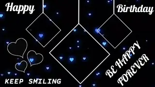 Box Tile Frame Happy Birthday Template || Kinemaster Editing || Black Screen Template || Teach4u