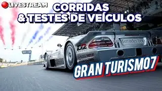 LIVE de GRAN TURISMO 7: SAI DA FRENTE!!! - PS5